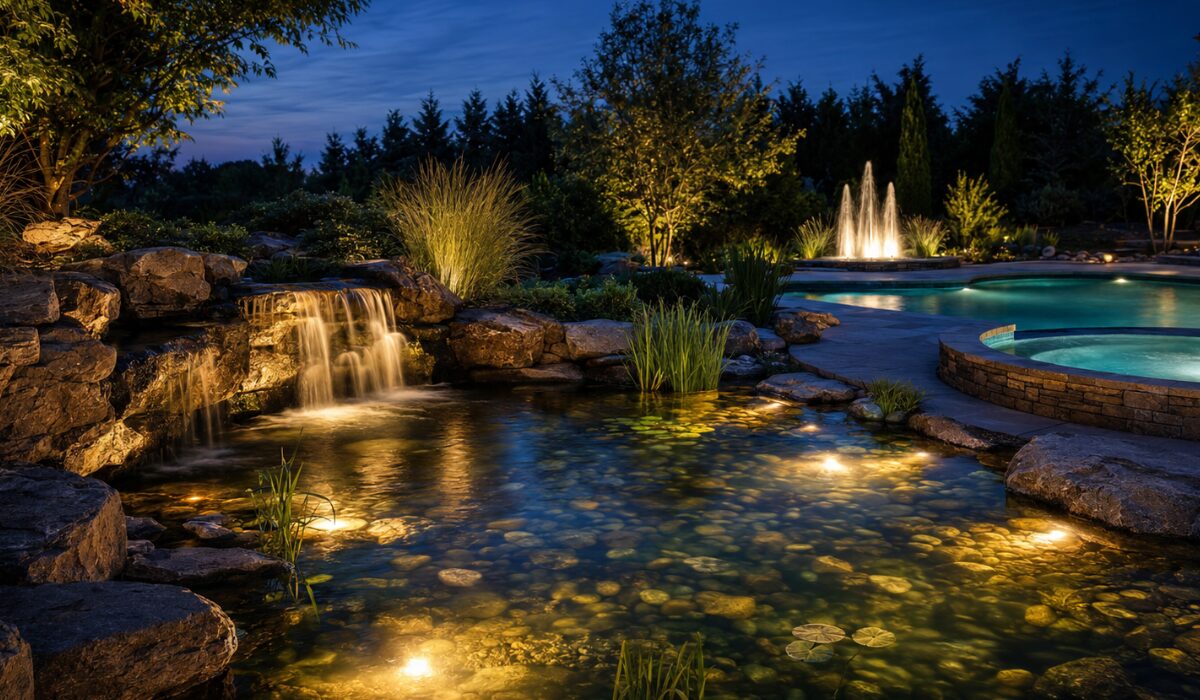 Where Can You Use Submersible Landscape Lighting?