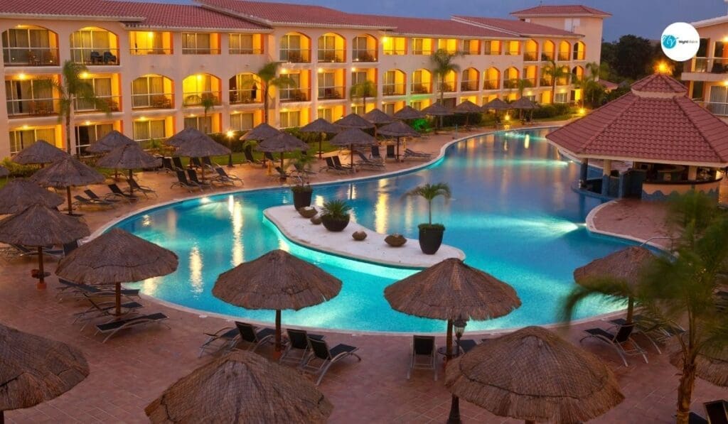 creative lighting for resorts