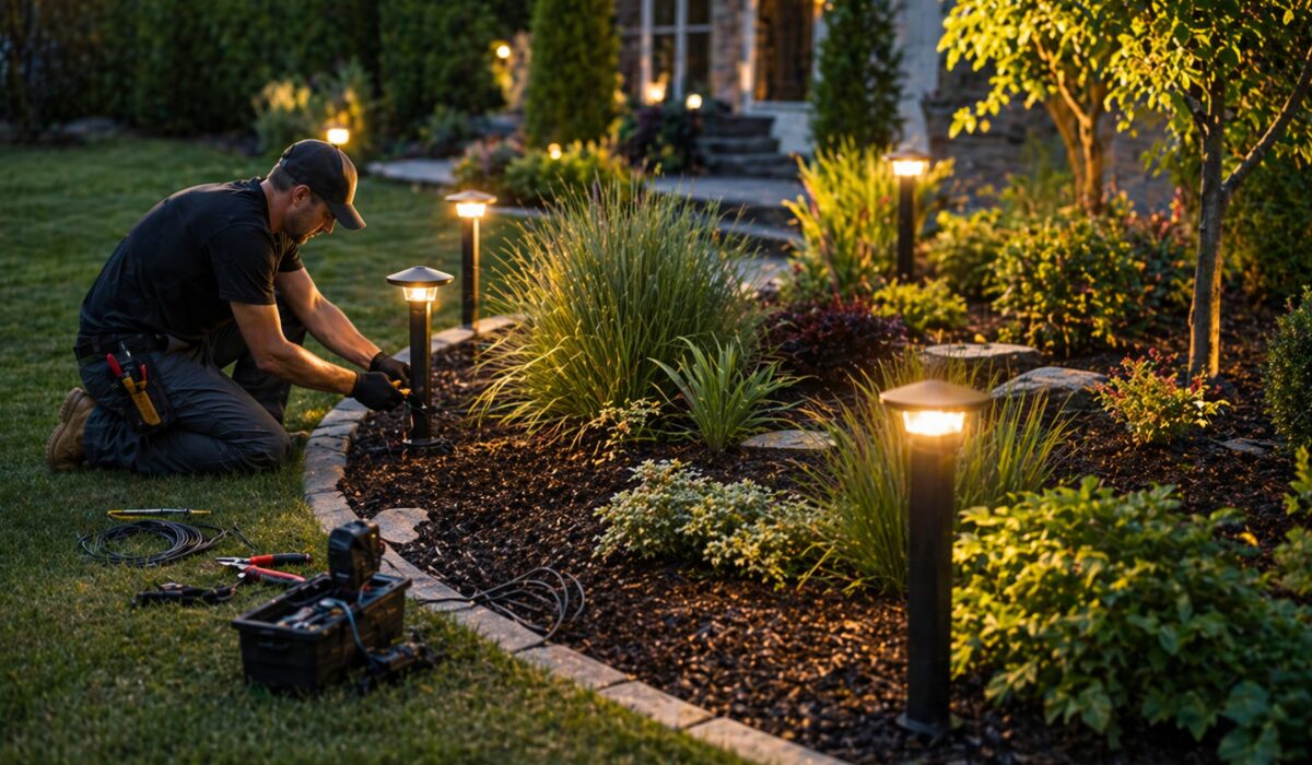 The Deck Lighting Installation Process