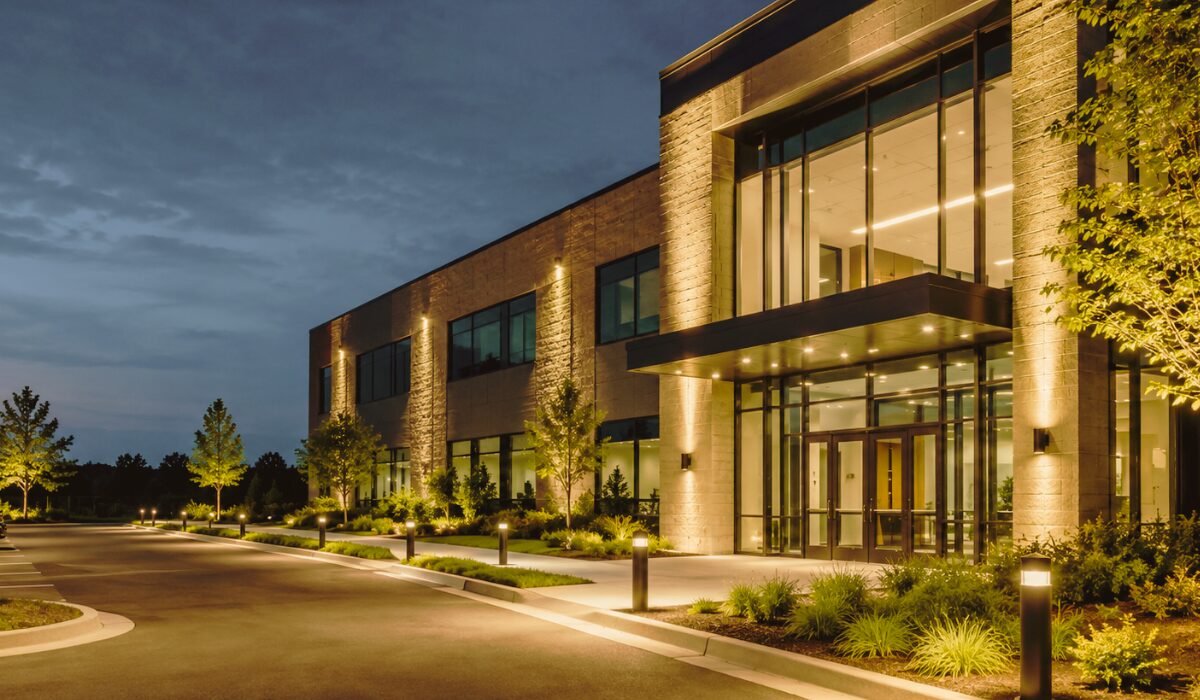 Why Commercial Properties Use More Outdoor Lighting Power Than Expected