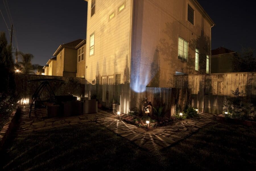 Outdoor Path Lighting Tips | NightVision Outdoor Lighting | Night ...