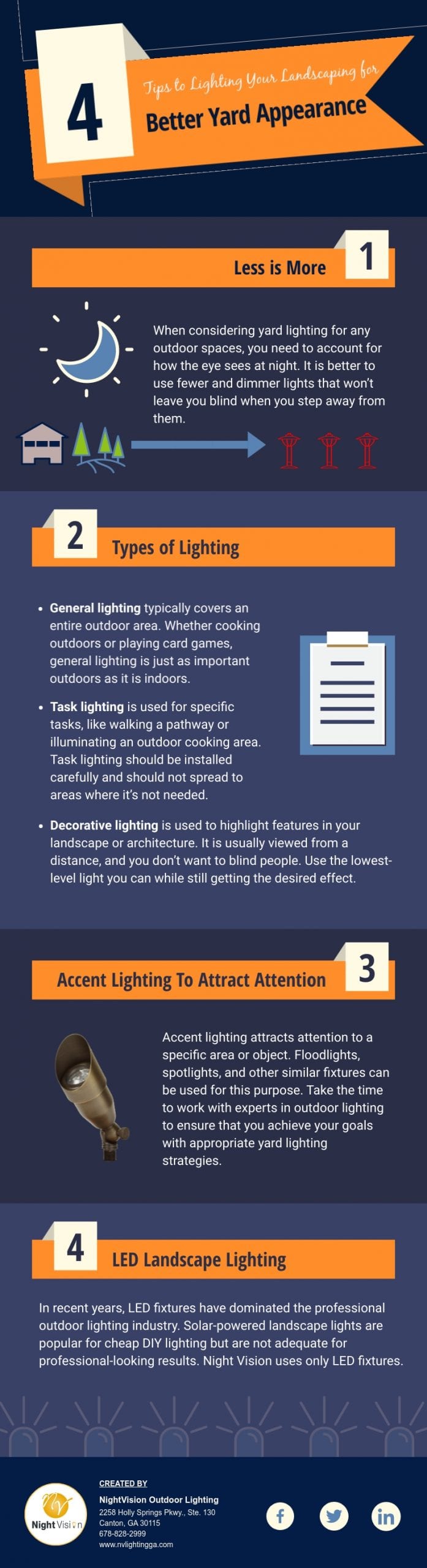 Lighting Your Landscaping For An Overall Better Yard Appearance