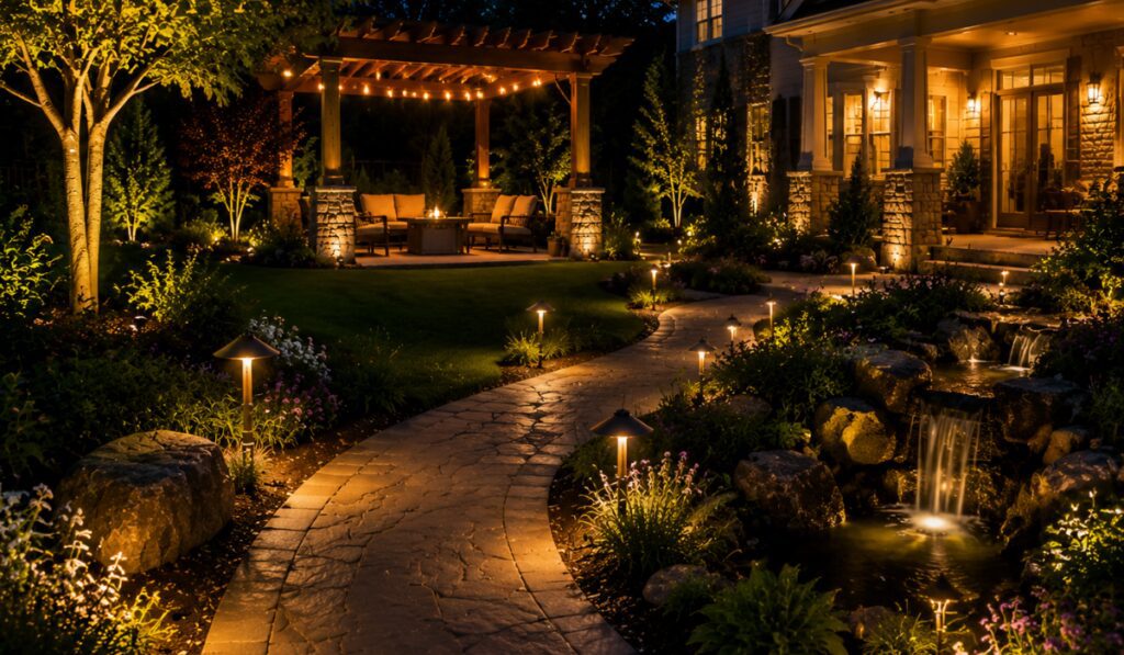 Where Can Landscape Lights Be Used Outdoor Lighting Experts