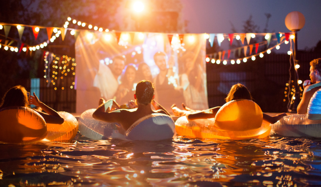 outdoor pool lighting ideas