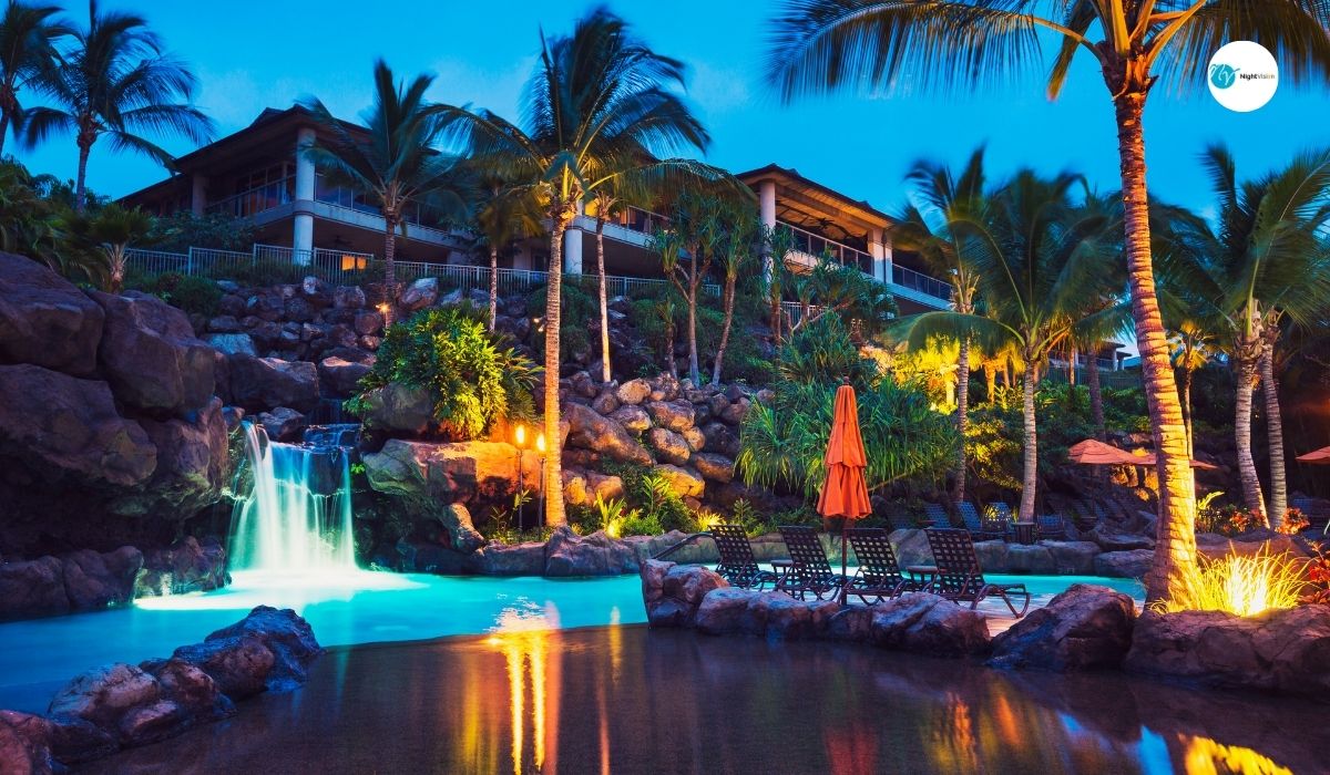 Creating Themed Lighting for Resort Landscapes