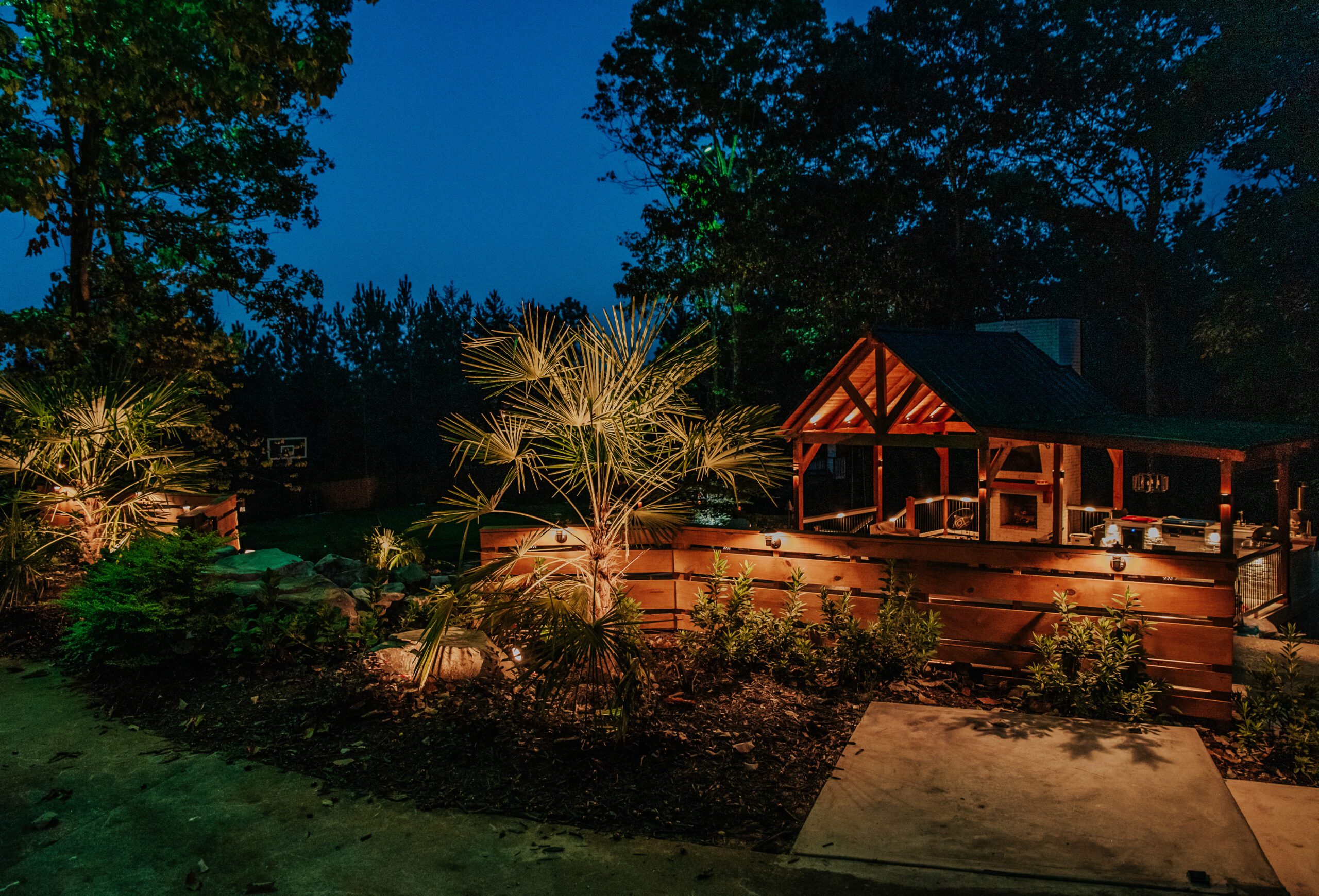 Imagine Creative Outdoor Lighting Design in Your Backyard