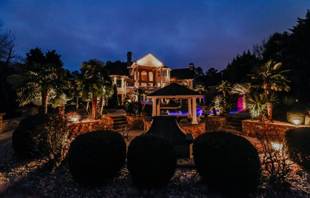Landscape Lighting Installation