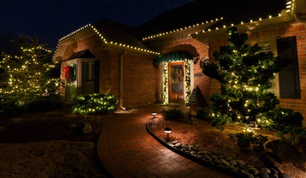 Path Lighting Installation
