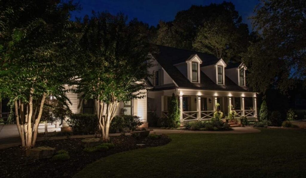 Difference Between Outdoor Accent and Security Lighting