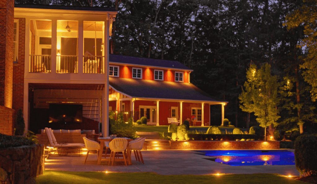 Outdoor lighting service