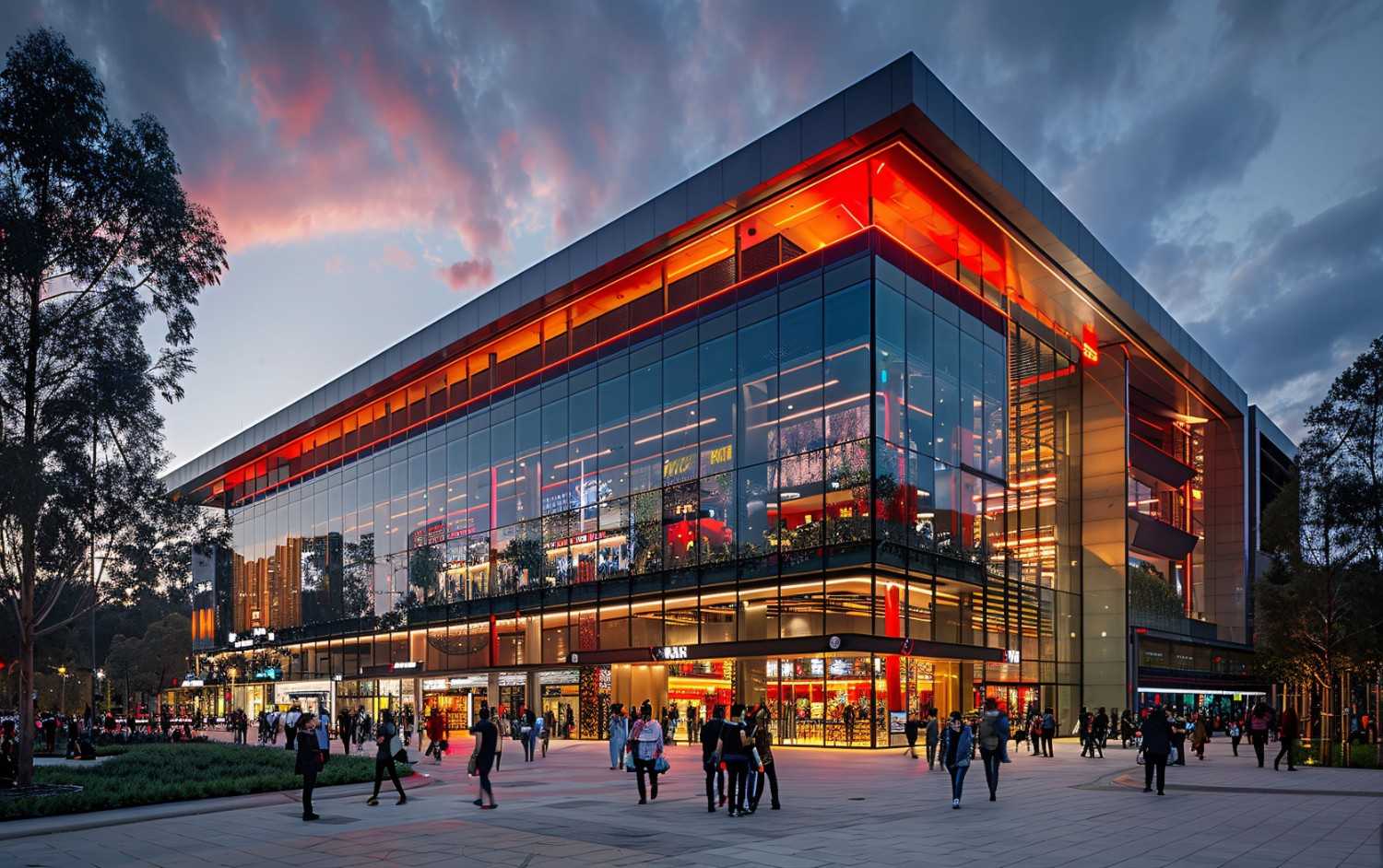 Commercial Building Outdoor Lighting That Enhances Safety, Style, and Branding