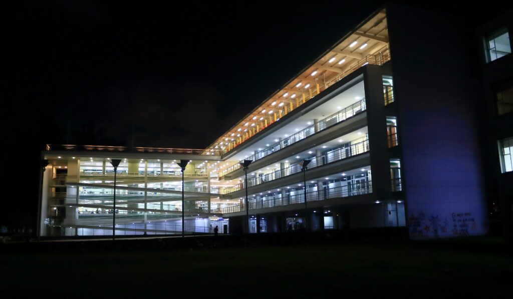 Commercial Landscape Lighting for EdTech Buildings