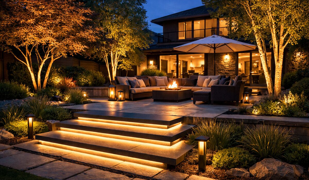 Why Commercial and Residential Core-Drilled Outdoor Lighting Is Ideal for High-End Landscape Projects