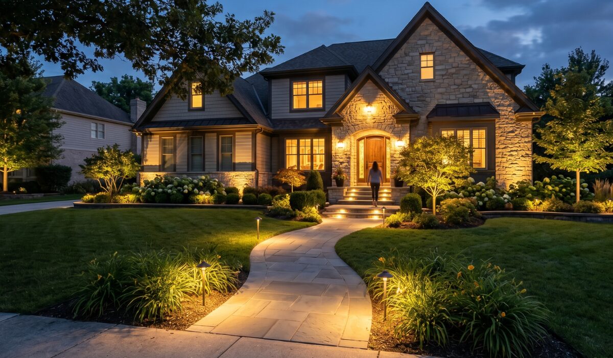 How Landscape Lighting Improves Safety and Curb Appeal