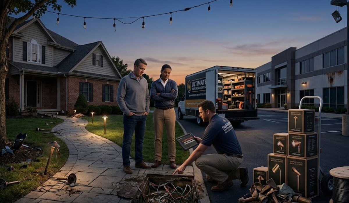 Residential and Commercial Outdoor Lighting Replacement: When Repair Is Not Enough