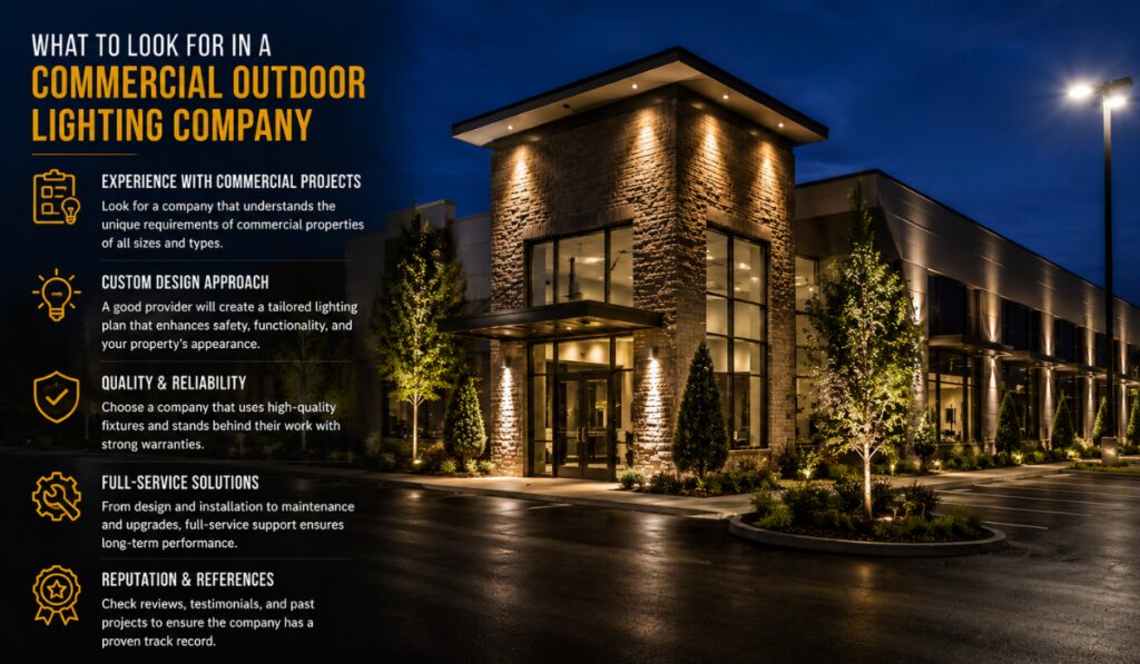 What to Look for in a Commercial Outdoor Lighting Company