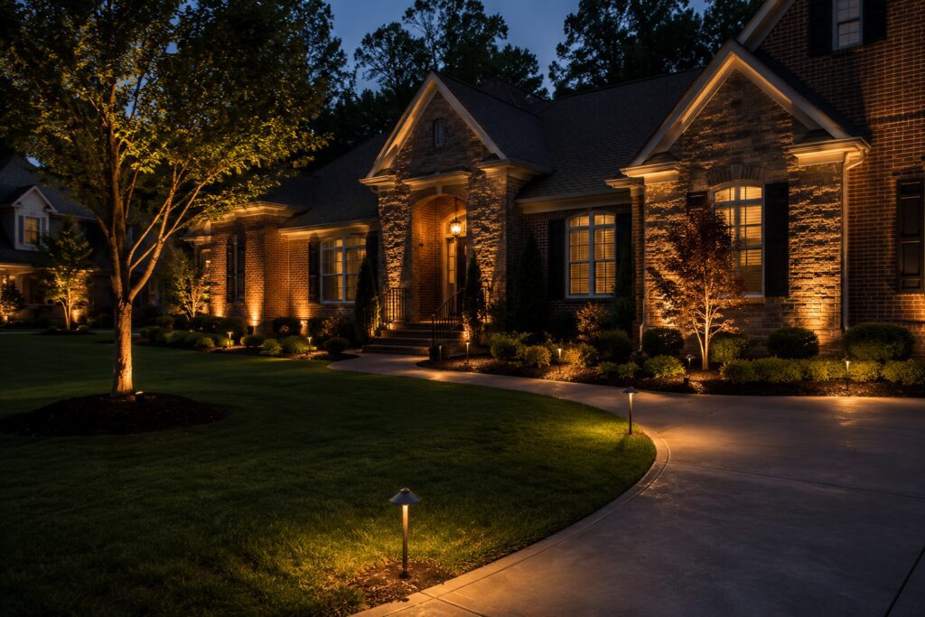 outdoor lighting in Atlanta