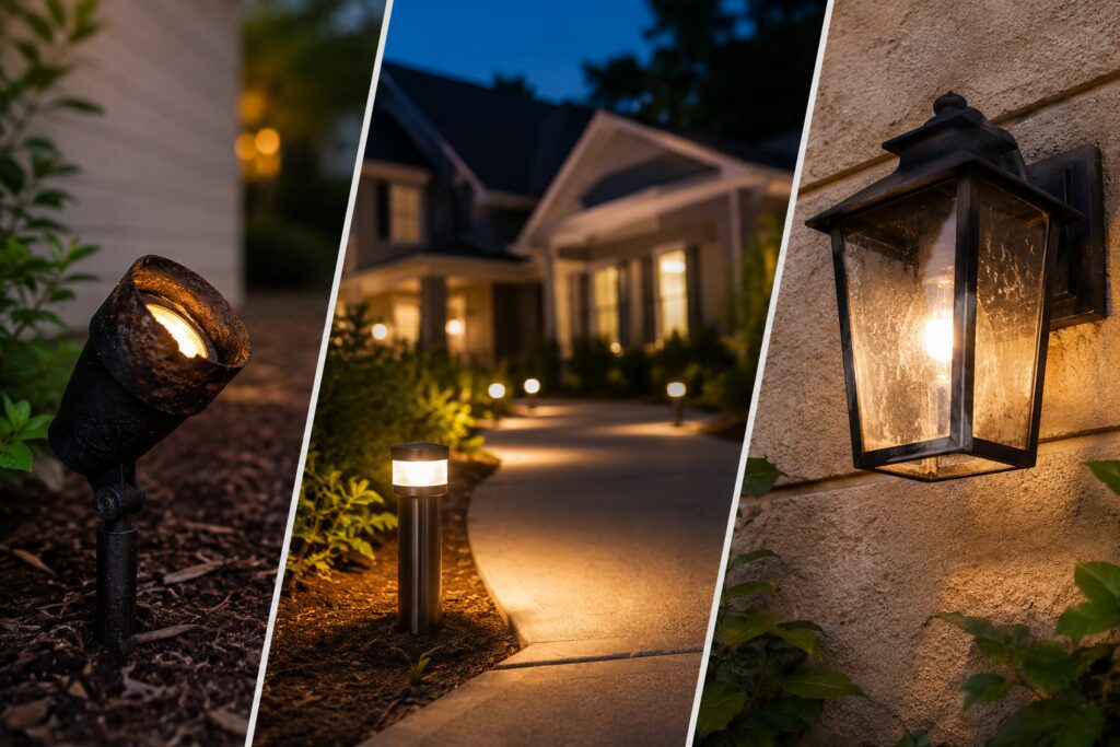 outdoor lighting replacement Atlanta