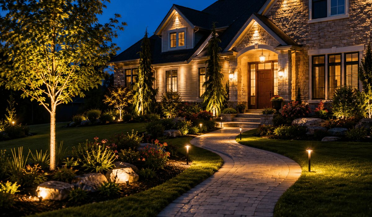 What Is an Outdoor Lighting Service and What Does It Include?